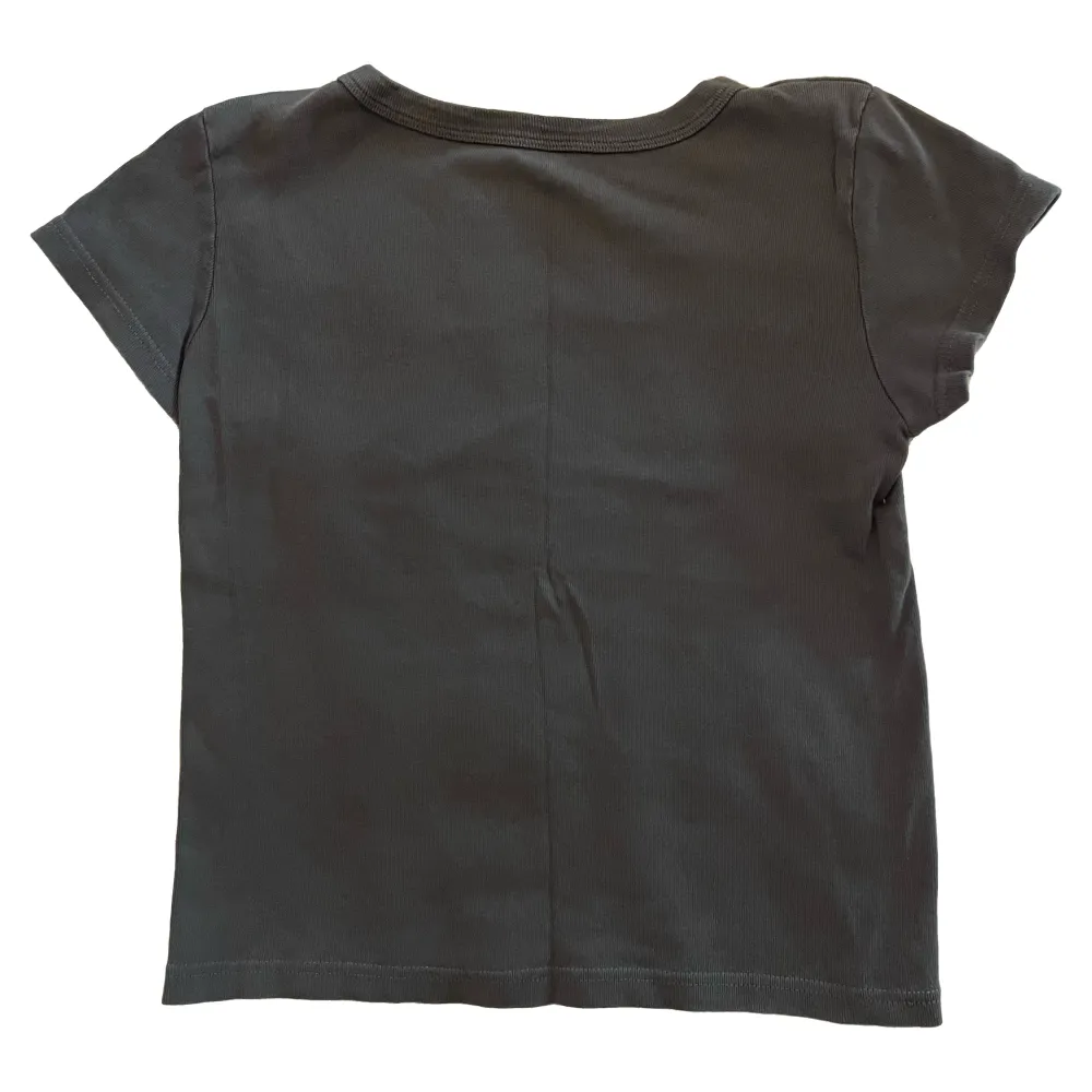 Grå nirvana tröja från Brandy Melville, bra kvalitet, säljer pga ingen användning . Skjortor.