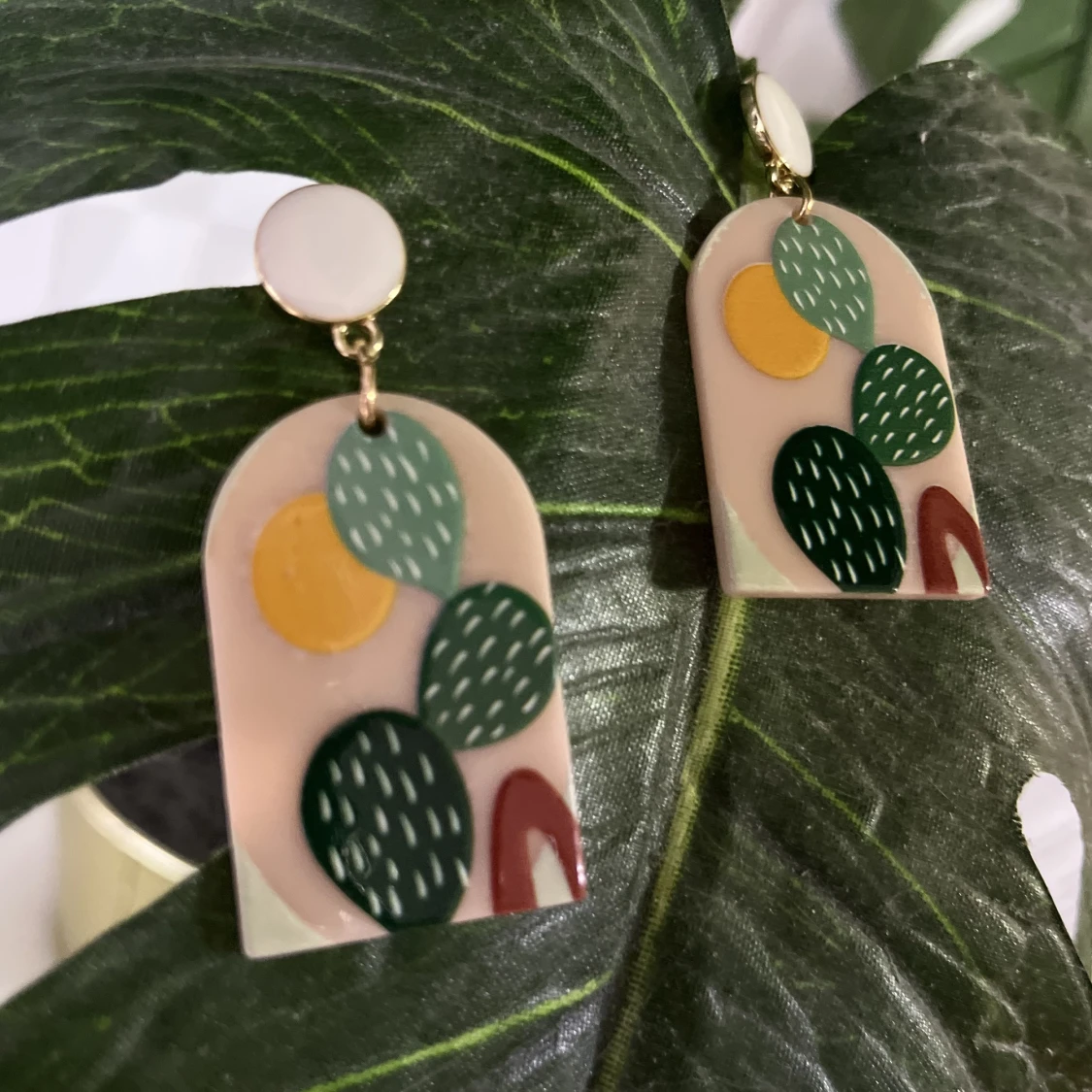 Kaktus örhängen 💚 - 90