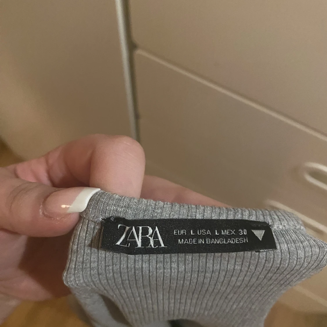 kort Grå zara kofta - 91