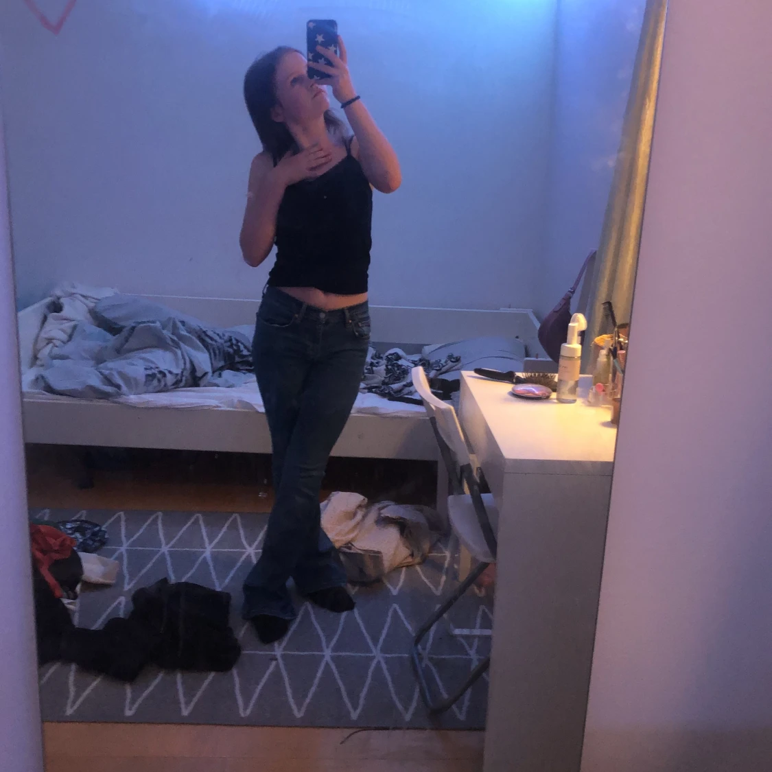 Lågmidjade jeans  - 91