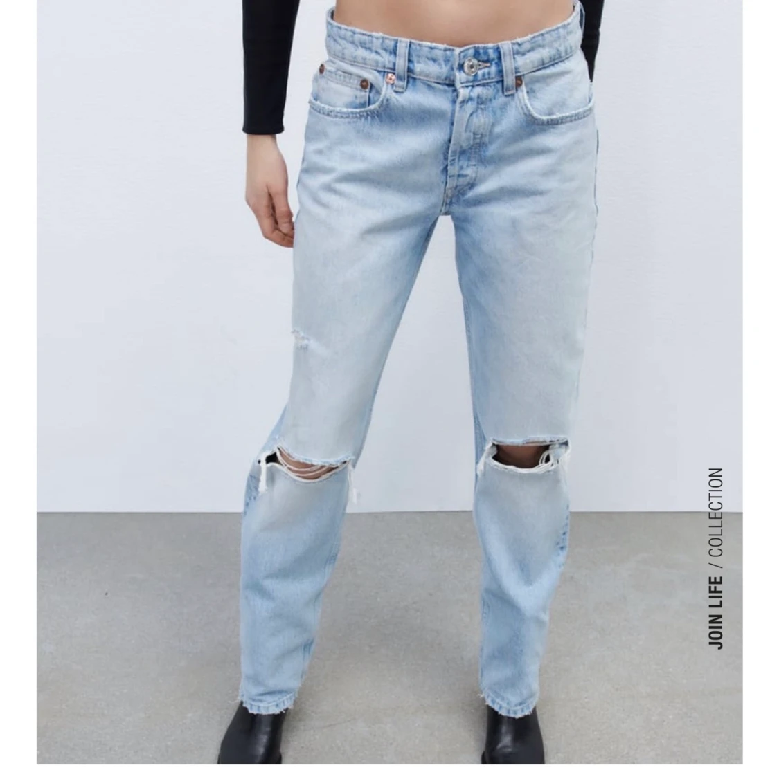 Jeans Zara Mid Rise 