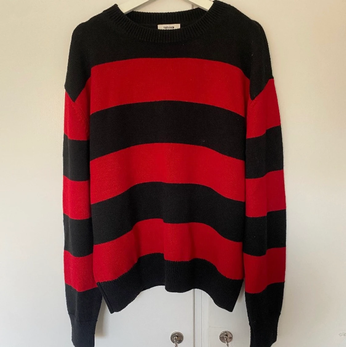 Stickad tröja tres bien - 90