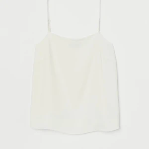 Vitt creppat linne - Linne från HM, aldrig använt