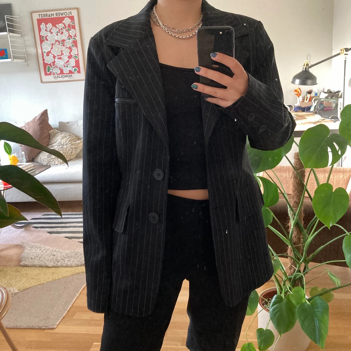 Pinstripe kavaj  - 90