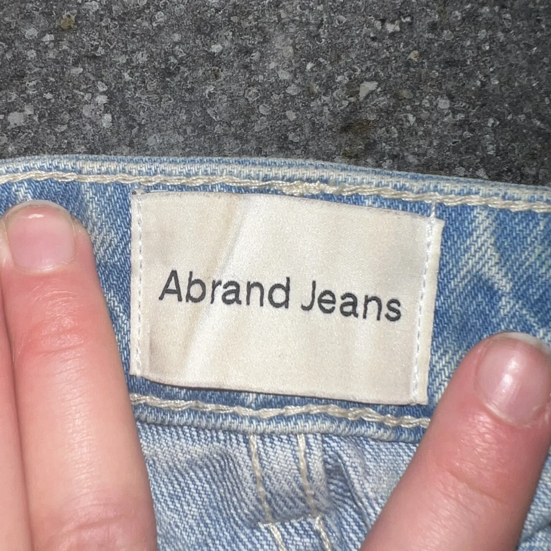 Abrand jeans blå  - 91