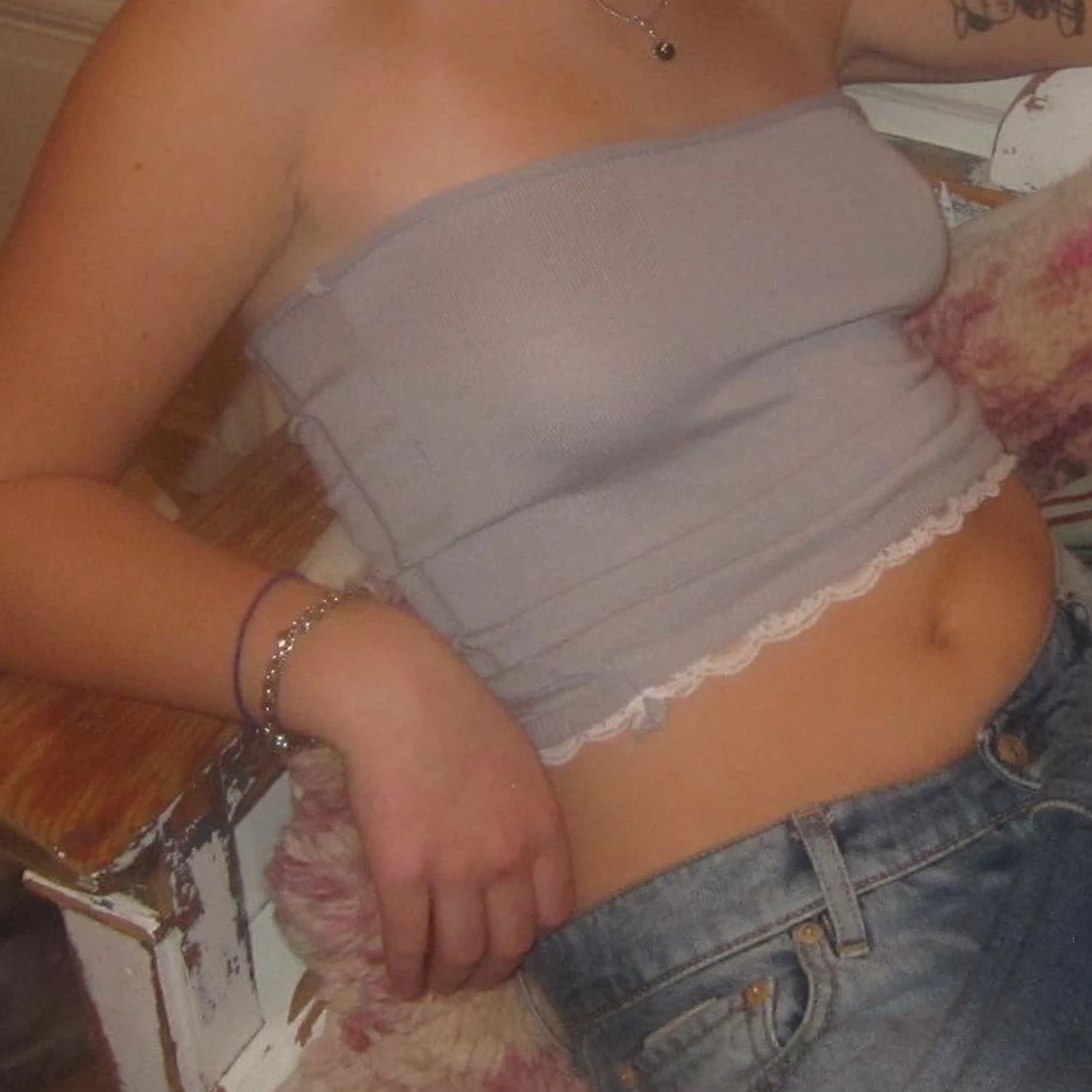 Topp med knytning  - 91