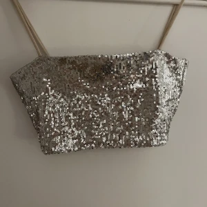 Glittrig topp - Aldrig använt. Säljer för den kommer inte till någon användning😊köparen står för frakten.