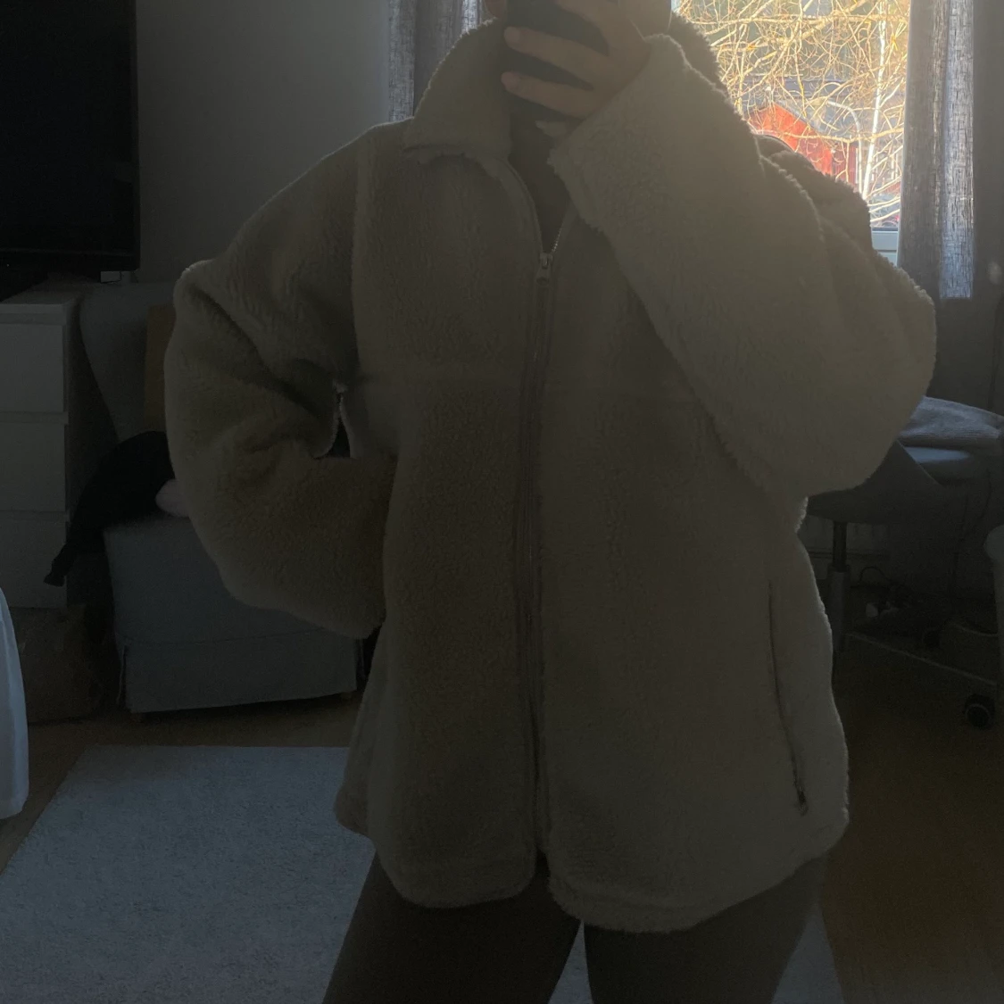 Arket high neck pile jacket  - 91