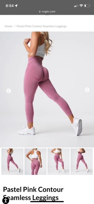 NVGTN Contour Leggings - NVGTN Contour leggings. Aldrig använda. Lappen kvar på. Säljer dessa eftersom det tillkommer dyr frakt och tullkostnader att skicka tillbaka. 