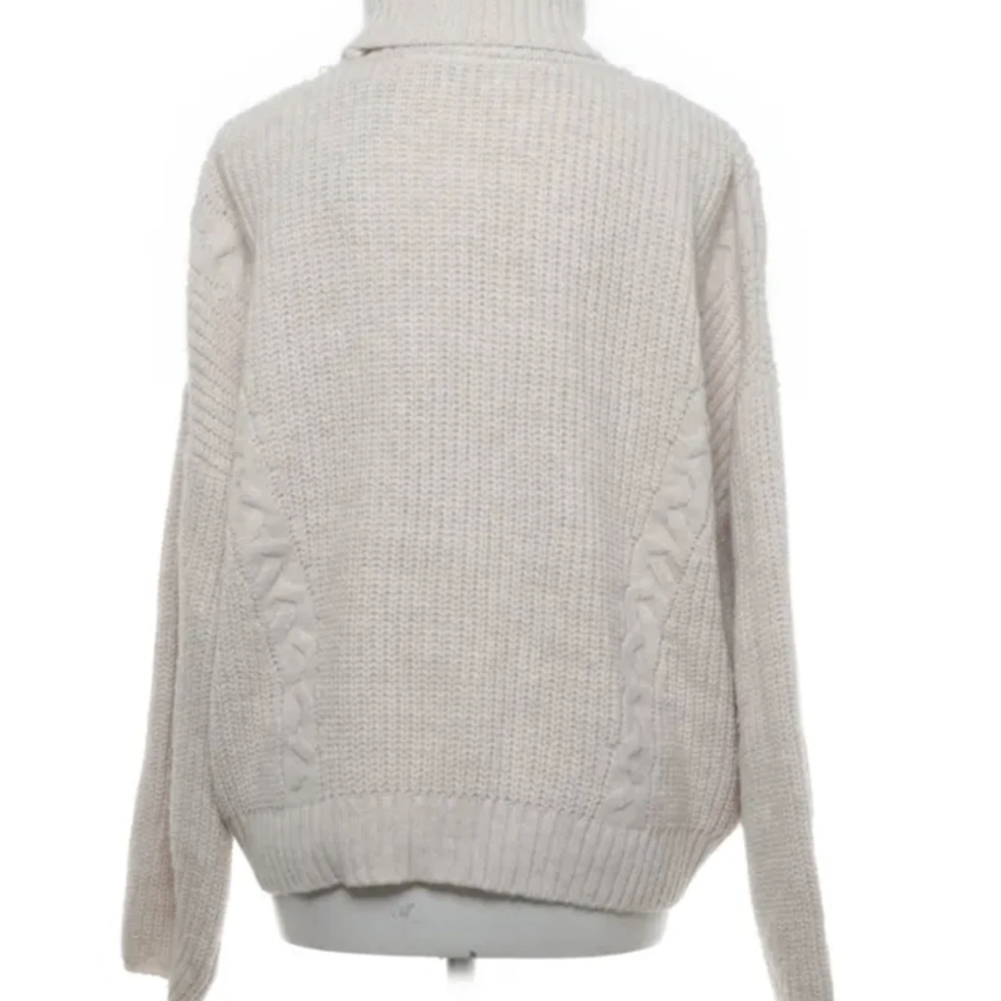 Turtle neck stickad tröja - 91