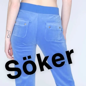 SÖKER JUICY  - Söker dessa marin blåa juicy, i storlek S har velat ha länge skriv till mig men ni måste ha lagt ut en annons att ni säljer, jag kan köpa andra färger också 