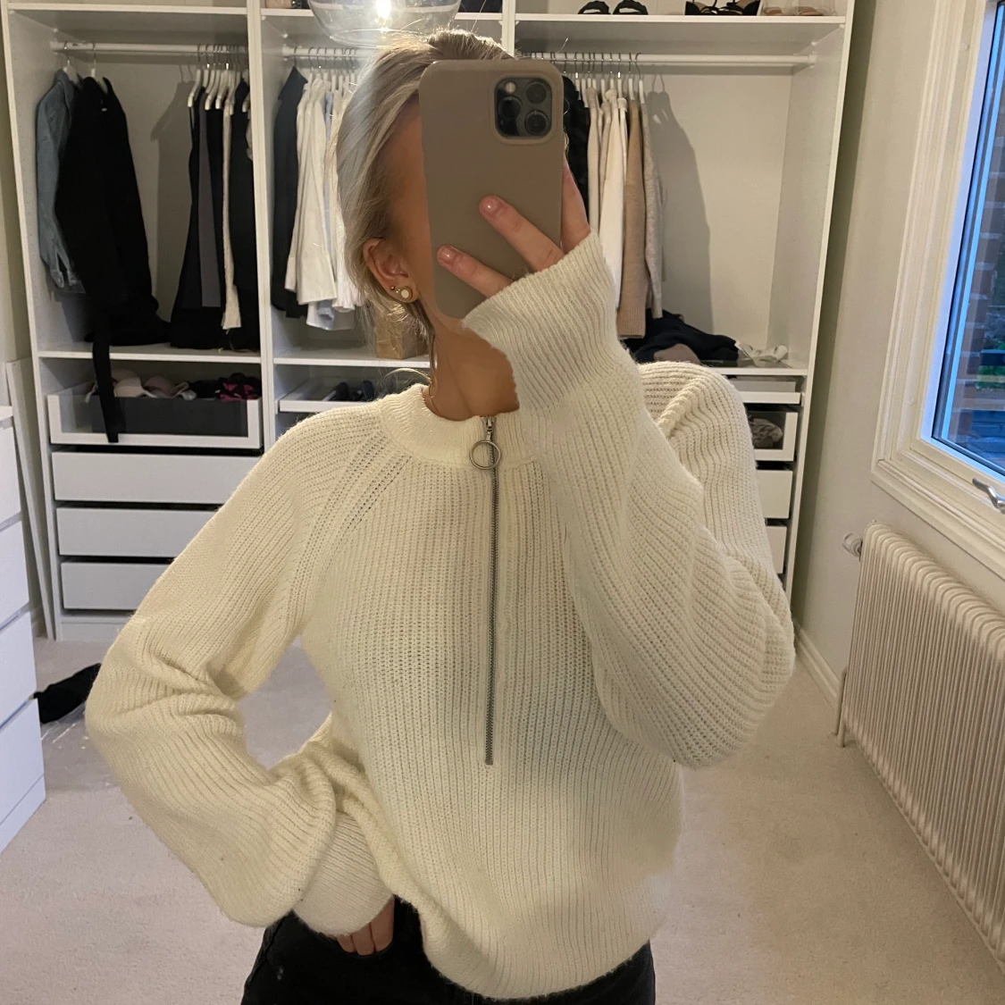 Stickad tröja  - 90