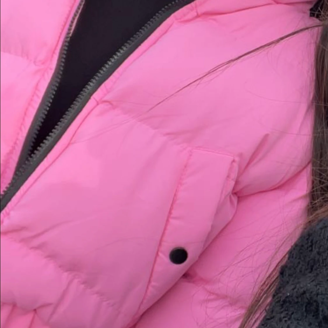 Rosa puffar jacket halva priset  - 91