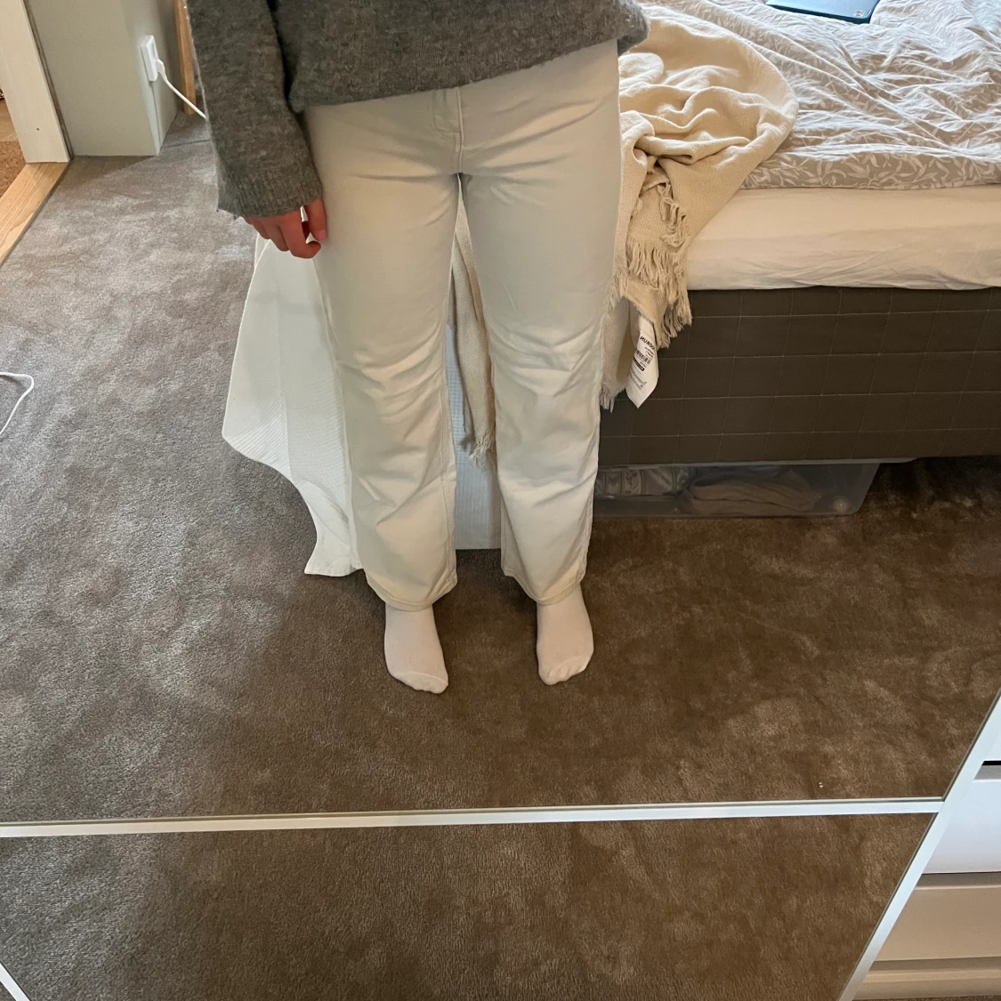 Beiga Straight Jeans Lindex 