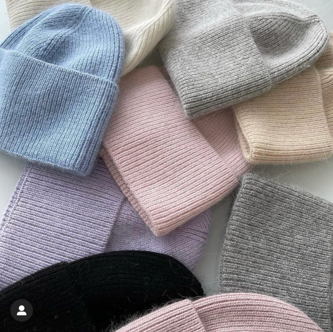 Svart mössa & vantar - 90