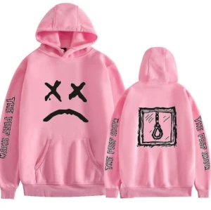 Lil peep hoodie storlek S - The peep show hoodie köpte för 500 säljer för 200 