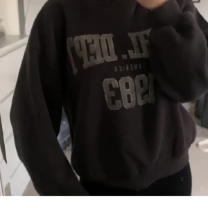 Sweatshirt - Säljer min tröja som jag köpt här men som aldrig kommit till användning eftersom det inte riktigt var min stil, skriv om ni vill ha mer bilder (lånade bilder på annonsen) mycket bra skick 