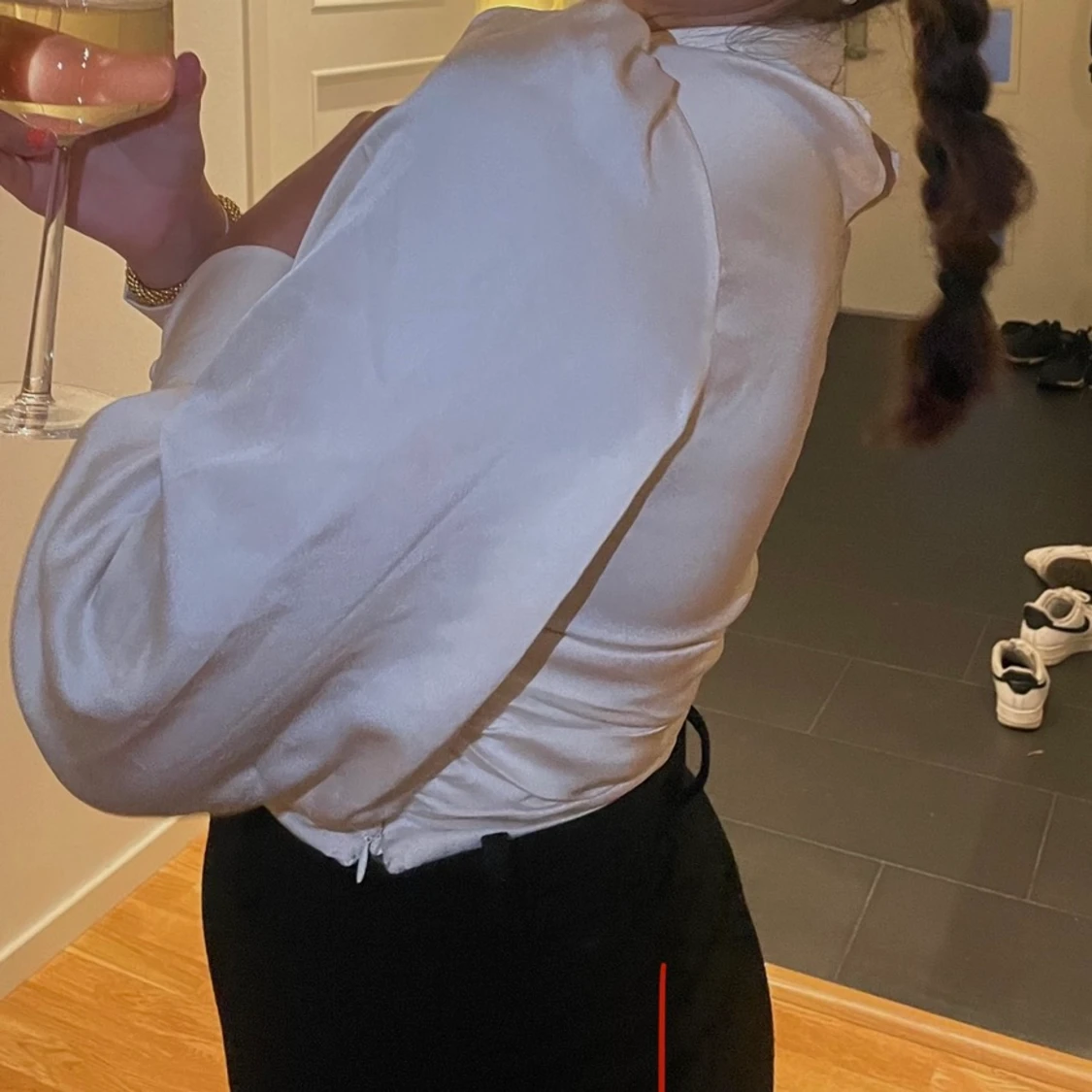 Festtopp i satin - 90