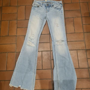 Fp Lågmidjade Jeans med slits - Kan förkortas om det önskas