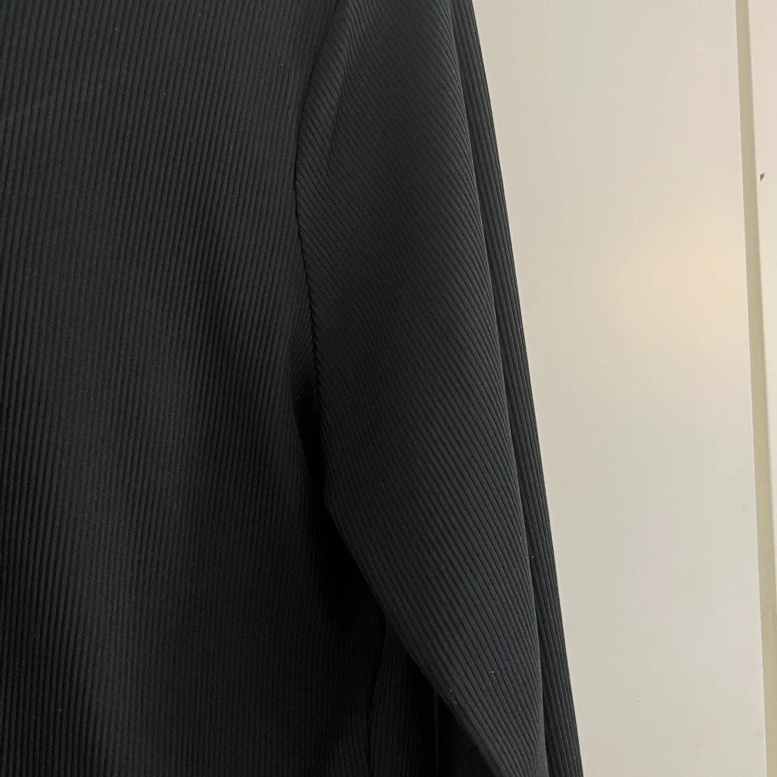 Ribbad cropad topp - 90