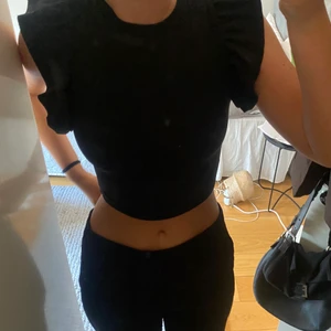 Topp - Topp från zara med volang på ärmarna. *Köparen står för frakt.