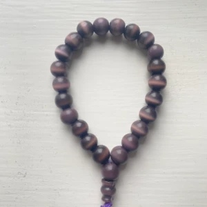 Armband  - Armband med lila fina pärlor