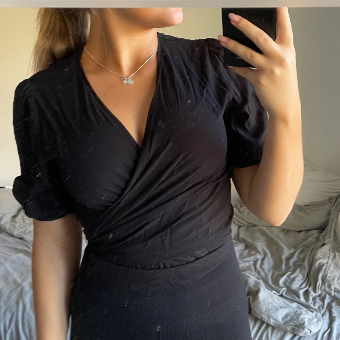 Svart blus från Vila 36 - 90