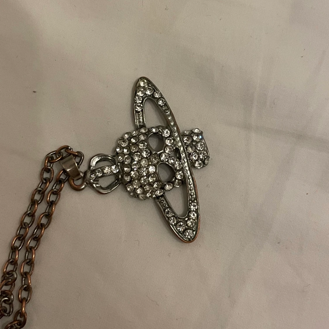 Dödskalle halsband  - 90