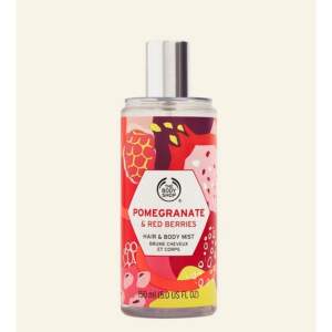 Pomegranate hair & body mist från The Body Shop, luktar såå gott💓💓Endast testad! Frakt kostar 14kr💗Helt slutsåld!!