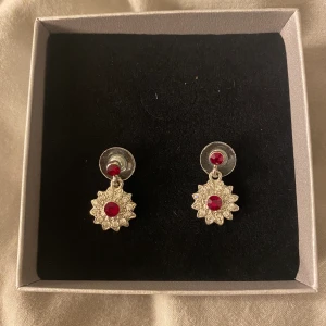 Örhängen i riktigt silver - Köpta på guldfynd för ngt år sen, skickas med i orginal förpackning. Aldrig använda💗