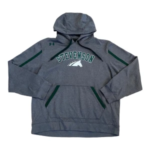 Under Armour Stevenson Vintage Hoodie Unisex 🤍💚 - Under Armour Stevenson Vintage Hoodie Unisex 🤍💚  Pris: •250kr  Stl: XXL  Bredd 68cm Längd 72  Kontakta mig för mer info 🤩  