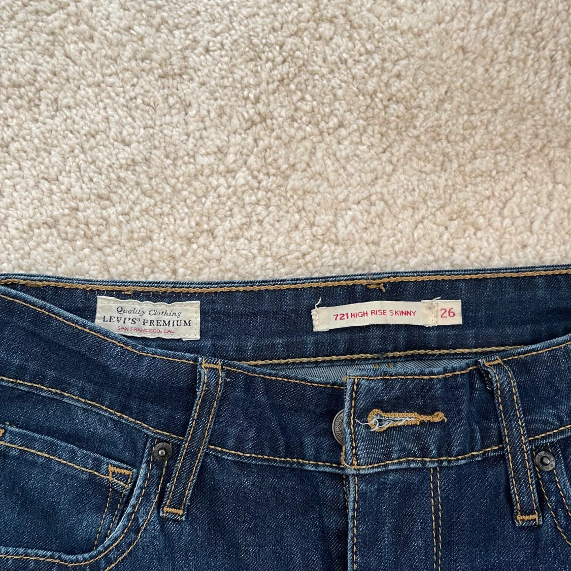 Levis jeans 721 High Rise skinny  - 90