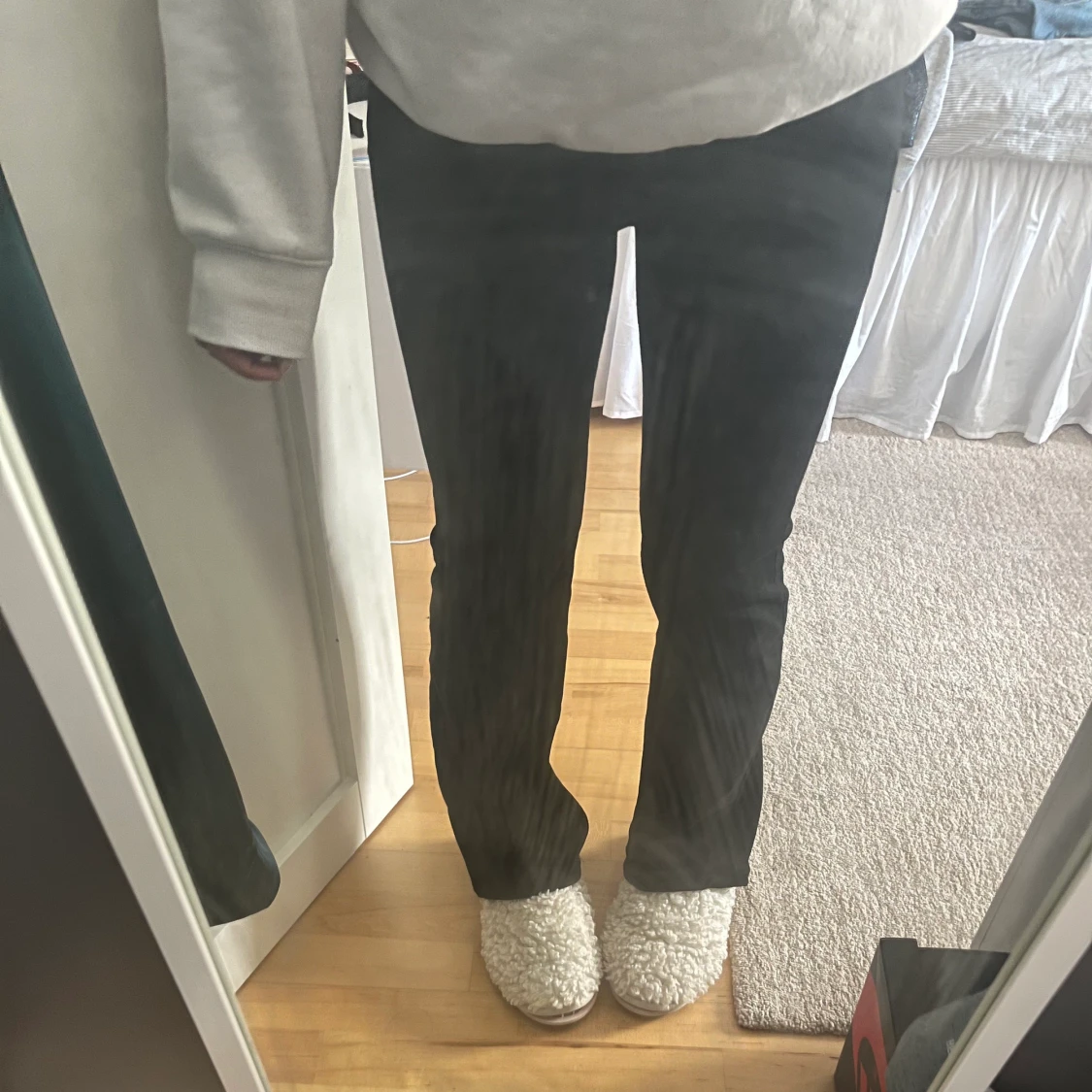 Svarta Bootcut jeans 