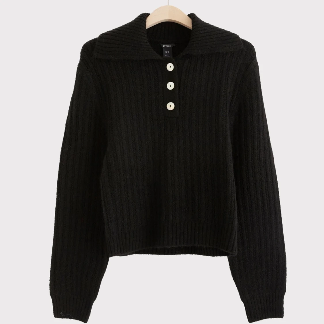 Stickad tröja Lindex