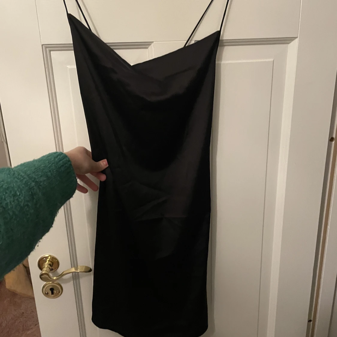 Satin klänning - 91