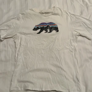 Patagonia t-shirt - Super litet hål vid kragen som knappt syns, lätt att sy! Annars knappt använd därav skick 7/10