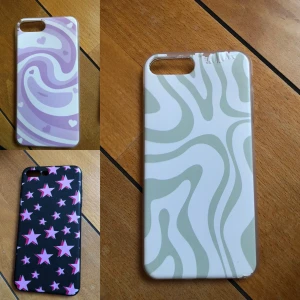 Telefonskal  - Telefonskal från shein! De är lite smått söndriga! Passar iPhone 8+ och iPhone 7+! 25kr/st eller alla tre för 50kr! 