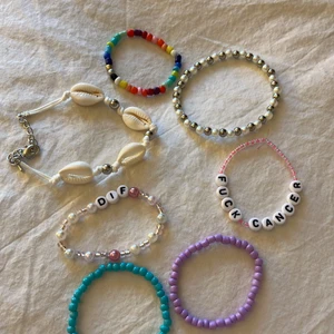 Armband & fotlänk - En fin fotlänk och fina armband som inte använd längre!