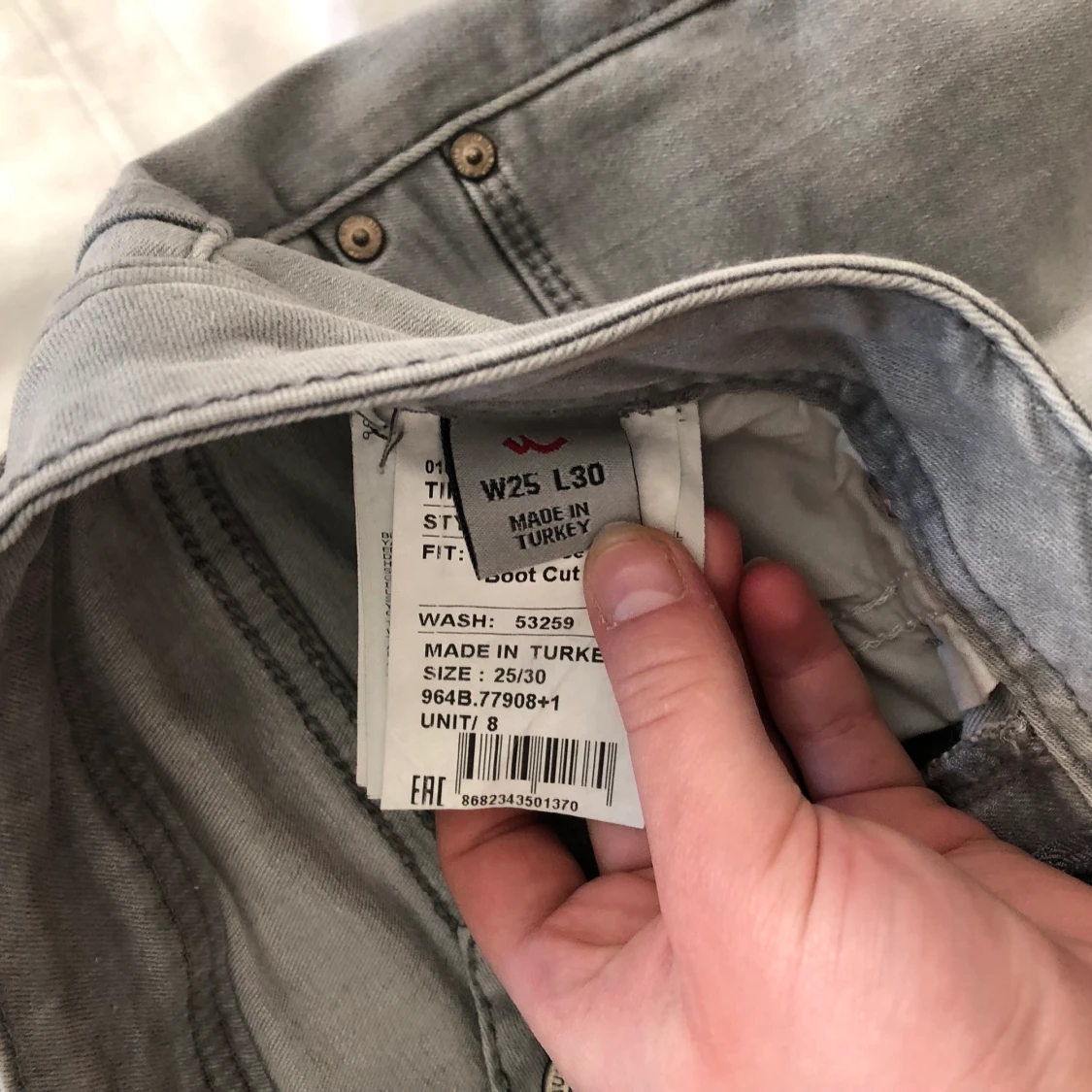 Lågmidjade jeans - 91