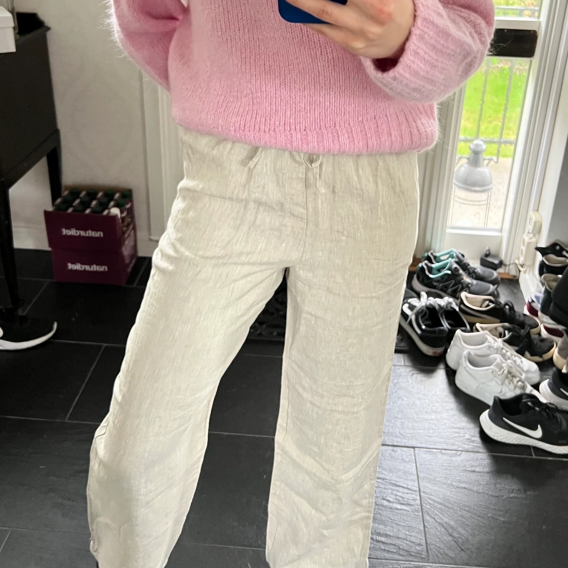 Slutsålda linnebyxor, nya