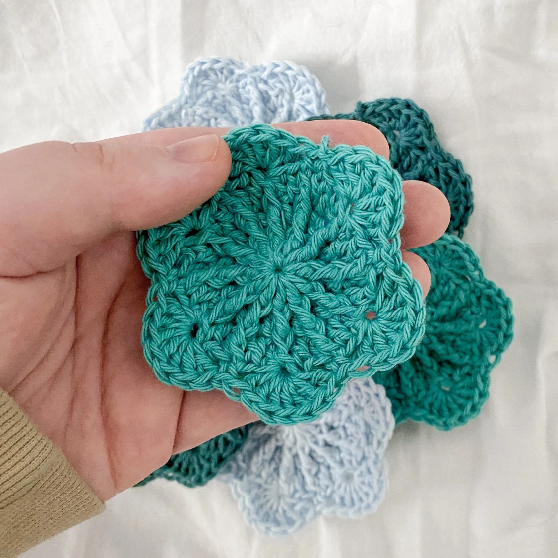 Återanvändbara make up pads!🐢