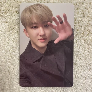 Skz photocard - Äkta Changbin photocard från stray kids oddinary album. Säljer då jag fick två likadana.