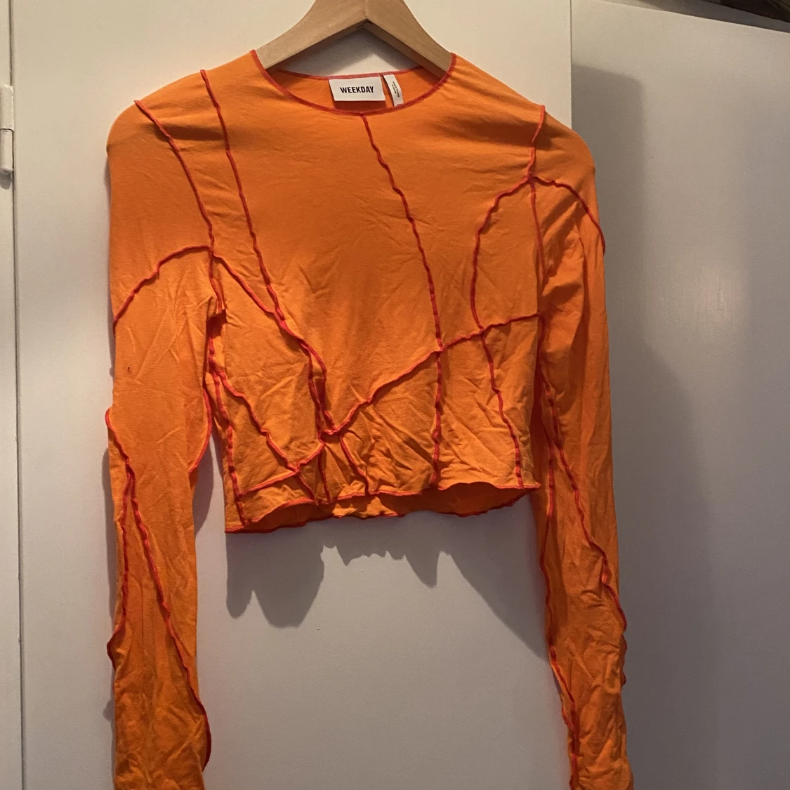 Orange tröja weekday - 90