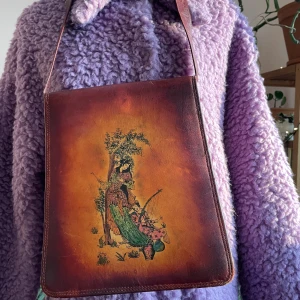 Vintage bag  - Beautiful vintage bag in leather 