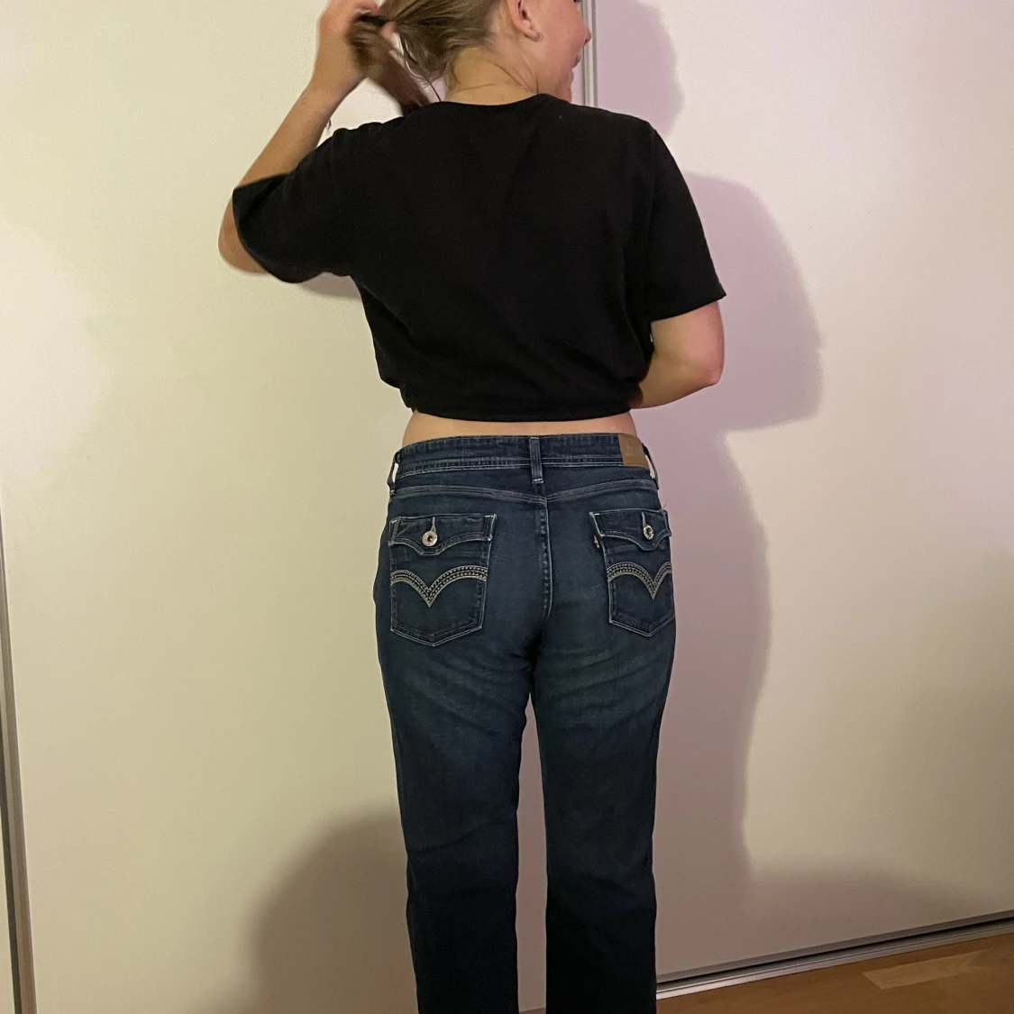Lågmidjade Levis jeans