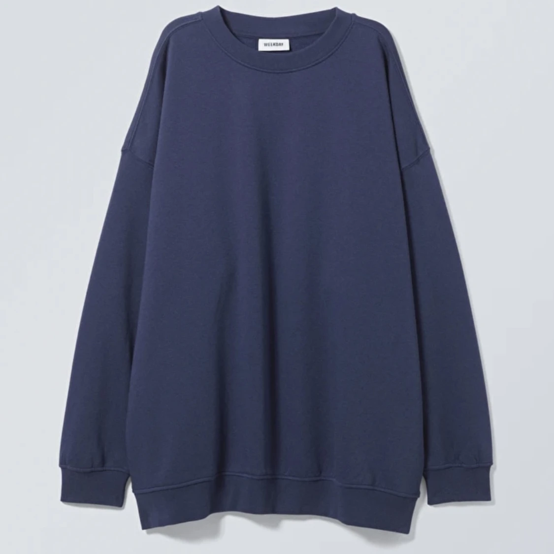 Oversized sweatshirt blå