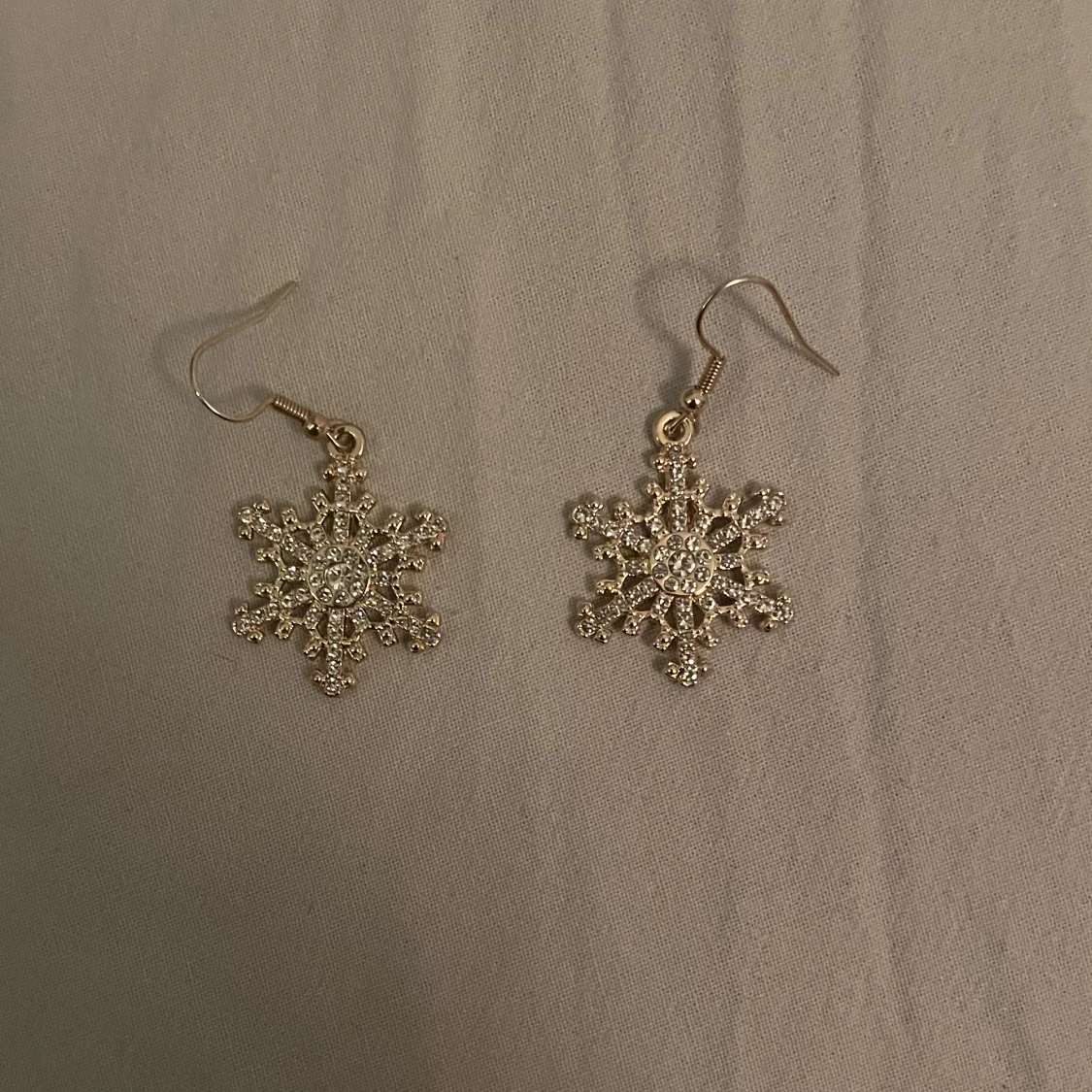 snöflingor örhängen