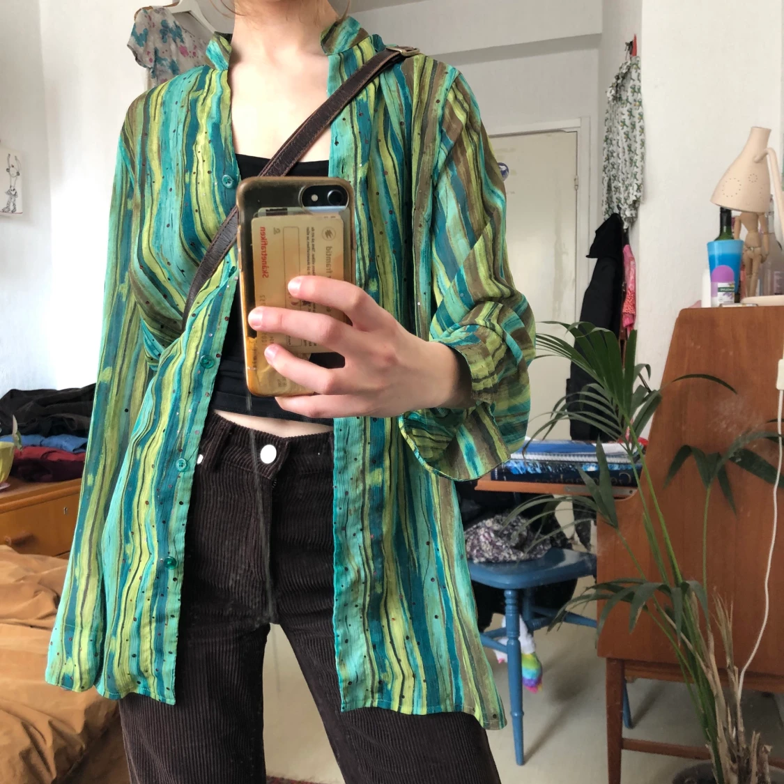 Skjorta med paljetter