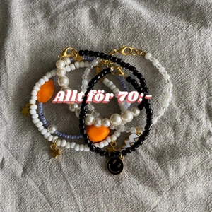 Armband 5pack  - Hej nu kör vi pack pris igen passa på !! Skynda er först till kvarn !! Här får får ni 3st armband för 70:- plus en överraskning!!! Frakt bevis är något man självklart får frakt 15:-  kollar ni bild två kan ni se vad dom kostar st ! 💗💗💗 man får välja mått själv så det passar din handled såklart ! 