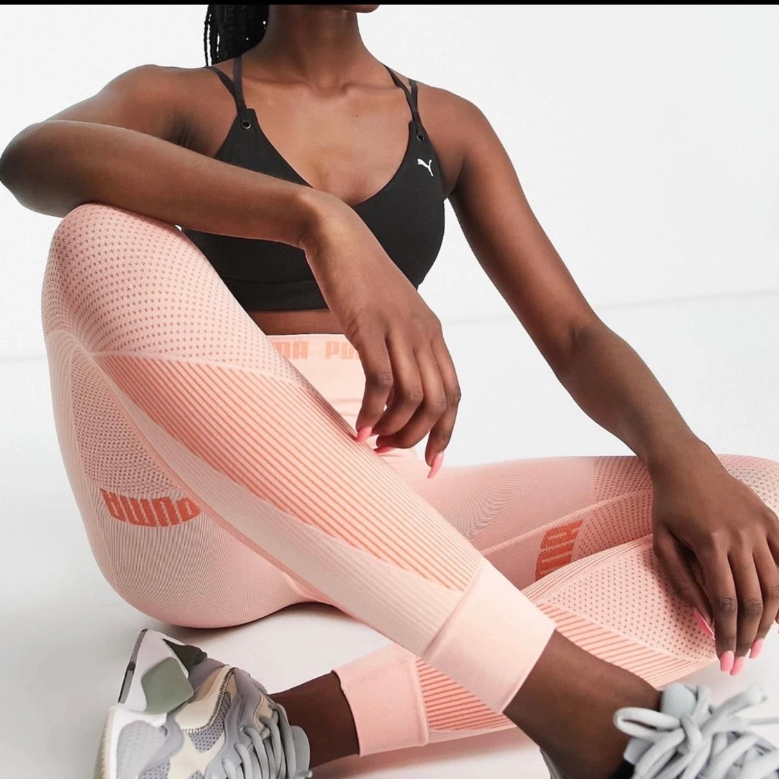 Puma 7/8 tights in apricot - 91
